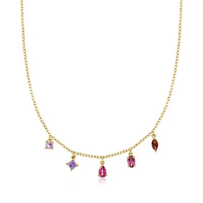 RS Pure Multi-Gemstone Necklace